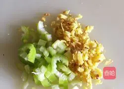 Illustration of how to make fried squid with mango and shrimp 6