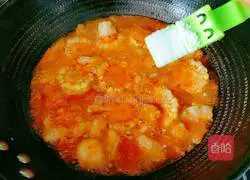 Illustration of how to make corn and tomato fish fillets 14