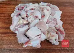 Illustration of how to make mushroom and chicken bento 2