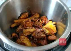 Illustration of braised chicken nuggets 7