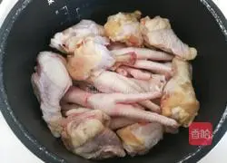 Illustration of how to make braised rice cooker version 14