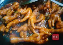 Illustration of how to make chicken feet with sauce 4