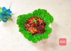 Sauce Illustration of how to make fried beef 1