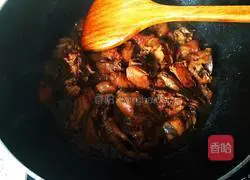 Illustration of braised baby chicken 13