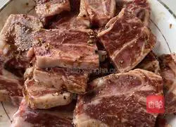 Simple version of black pepper beef ribs, simple and delicious recipe 2