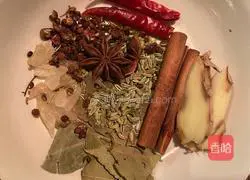 Illustration of braised beef tendons 4