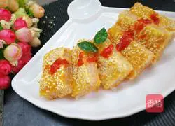 Golden Shrimp Cake Recipe Illustration 11