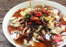 Illustration of how to make boiled chicken slices 14