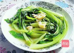 Illustration of how to make garlic cabbage 11