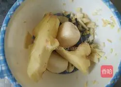 Illustration of how to make soda meat 1