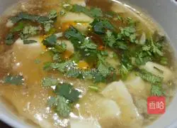 Illustration of how to make tofu brain 10