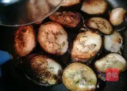 Illustration of Stuffed Eggplant 18