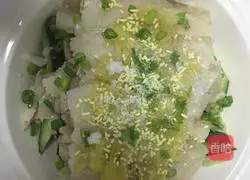 Illustration of how to make garlic white meat 14