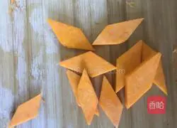 Illustration of making glutinous rice pumpkin 2