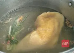 Illustration of how to make saliva chicken 5