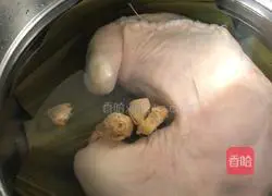 Illustration of how to stuff pork belly with meat 4