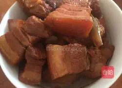 Illustration of how to make braised pork 6