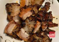 Air fryer crispy grilled five Illustration of how to make flowers 6