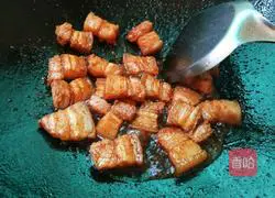 Illustration of how to make yuba roasted pork 4