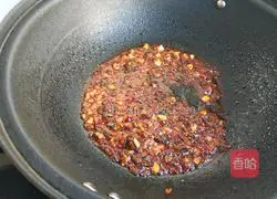 Illustration of how to make spicy tofu 5