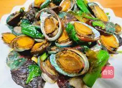 Illustration of how to make braised baby abalone 8