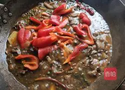 Illustration of how to make tea-flavored pepper chicken 5