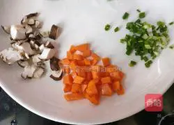 Illustration of how to make fried minced pork bento 4