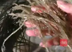 Pork belly Illustration of how to make vermicelli stewed with tofu 2