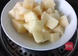 Illustration of how to make fried shrimp balls 2