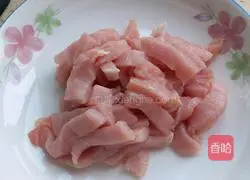Illustration of how to make sweet and sour pork 1