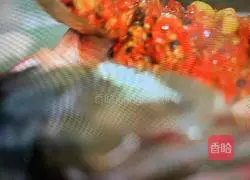 Chop Illustration of how to make pepper fish head 3