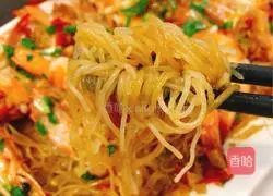 0 Illustration of how to make a failed banquet dish (steamed shrimp with garlic vermicelli and vermicelli) 10