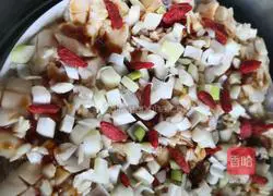 Illustration of steamed abalone with vermicelli vermicelli 10