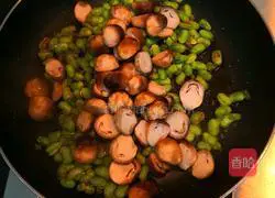 Changzhou Straw Mushroom Beans Recipe Illustration 5