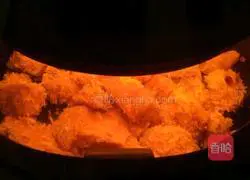 Air fryer version of chicken popcorn Illustration of how to do it 3