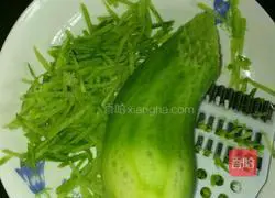 Illustration of how to bake green radish 1