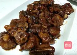 Authentic Illustration of how to make sweet and sour pork ribs 15