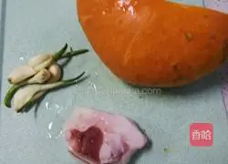 [Lantern Festival on the 15th day of the first lunar month] Illustration of how to make steamed pumpkin with minced meat and garlic 1