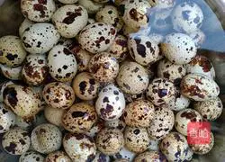 Illustration of how to make braised five-spice quail eggs 2