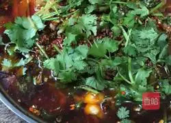 Boiled fish, spicy Illustration of how to make boiled fish 17