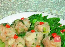 Illustration of how to make homemade pork meatballs 7