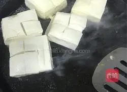 Illustration of home-style iron plate tofu 4