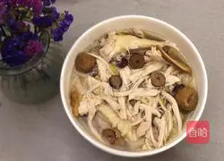 Illustration of how to make steamed chicken with medicinal diet 13