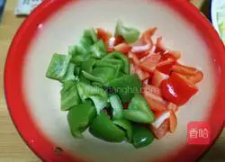 Illustration of twice-cooked tofu 2