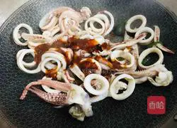 Illustration of how to make spicy fried squid 8