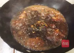 Illustration of how to cook pork with fried tofu 6