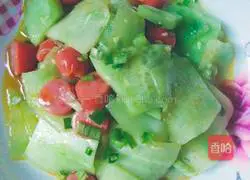 Illustration of how to make fried cucumber sausages 6