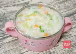 Zinc-supplemented clams Illustration of how to make porridge (baby food supplement) 12