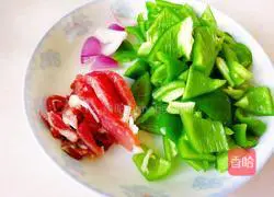 Illustration of how to make three fresh vegetables 3