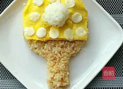 Soy Sauce Fried Rice Recipe Illustration 7